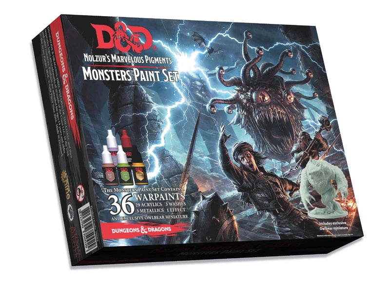 Dungeons & Dragons Nolzur's Marvelous Pigments Monster Paint Set