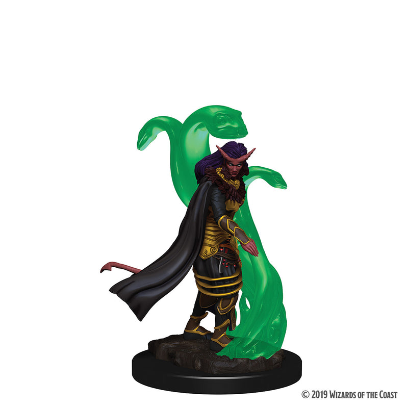 Wizkids Icons of the Realms: Premium Miniatures: Tiefling Sorcerer Female
