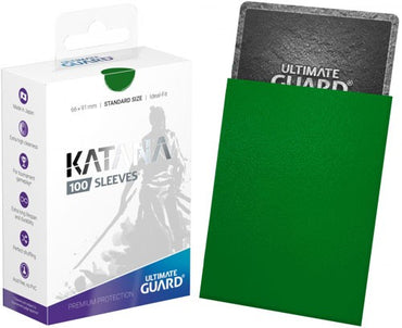 Ultimate Guard Katana Sleeves - Green (100)