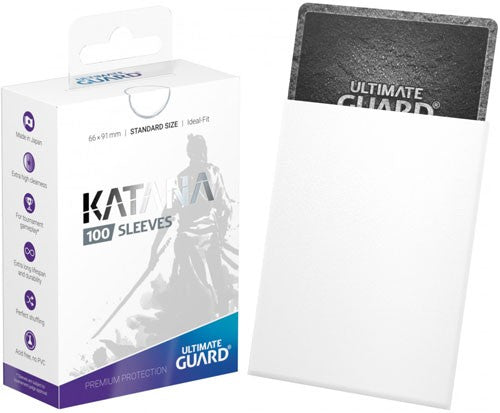 Ultimate Guard Katana Sleeves - White (100)