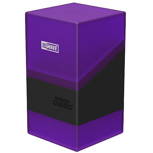 Ultimate Guard Boulder'n'Tray Deck Box - Purple/Black (100+)