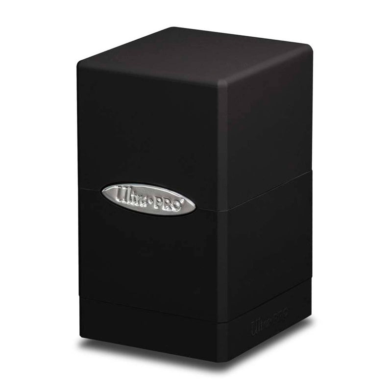 Ultra Pro Metallic Satin Tower Deck Box - Hi-Gloss Midnight
