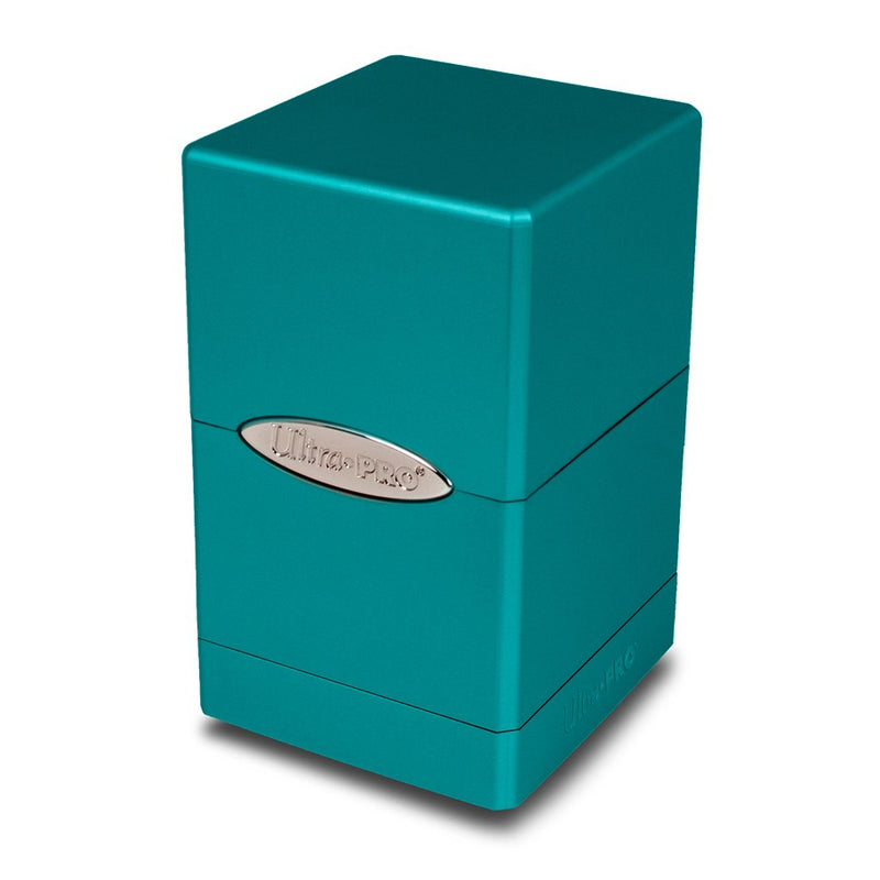 Ultra Pro Metallic Satin Tower Deck Box - Ocean Shimmer