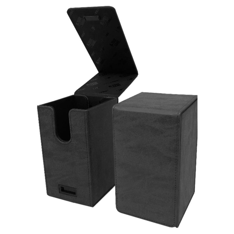 Ultra Pro Deck Box Suede Alcove Tower - Jet