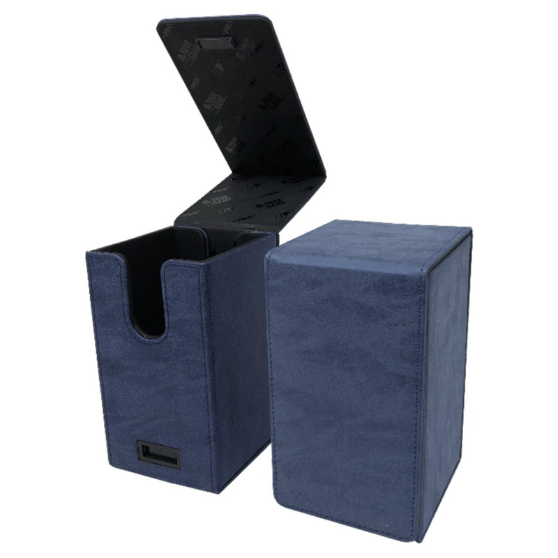 Ultra Pro Deck Box Suede Alcove Tower - Sapphire
