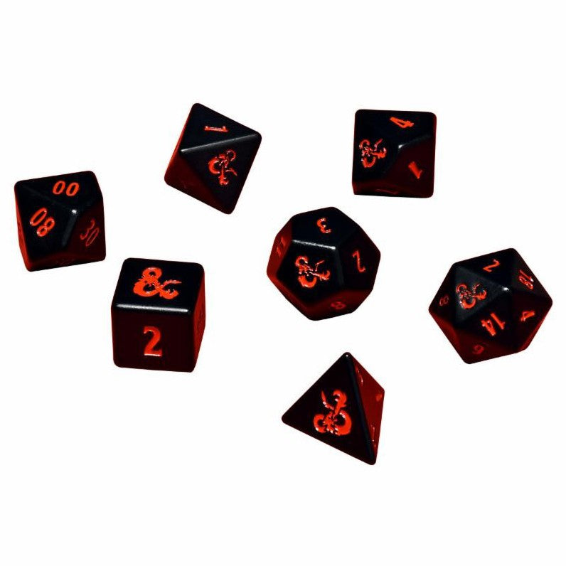 Ultra Pro Heavy Metal Dungeons and Dragons RPG Dice Set