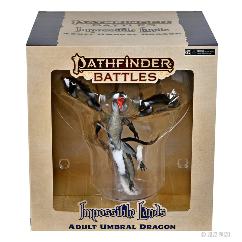 Pathfinder Battles: Impossible Lands: Adult Umbral Dragon