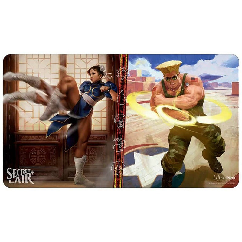 Ultra Pro Magic the Gathering Playmat - Street Fighter: Chun Li & Guile