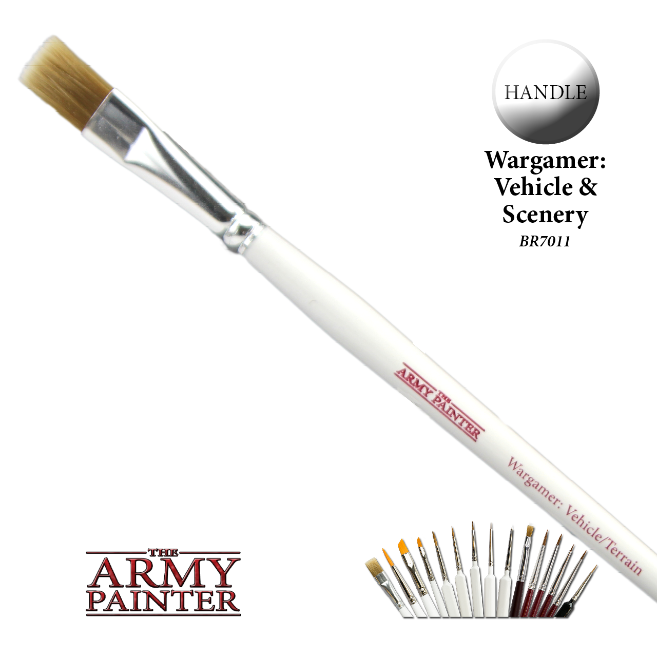 Army Painter Wargamer Brush: Vehicle Brush