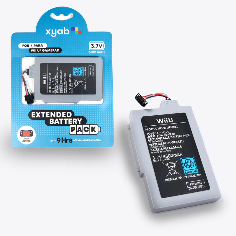XYAB: Rechargeable Battery Pack - Wii U Gamepad