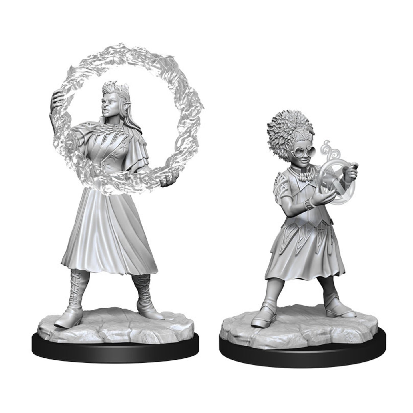 Magic: The Gathering Unpainted Miniature Rootha and Zimone