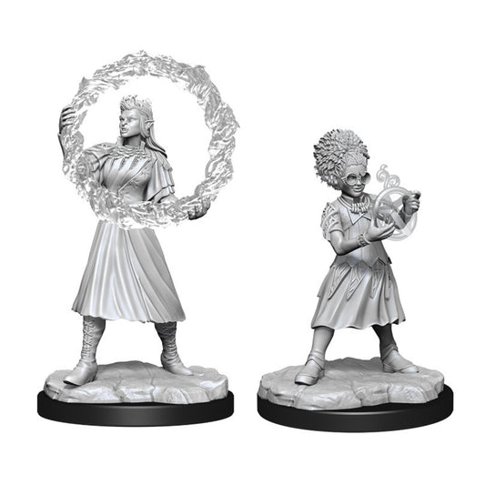 Magic: The Gathering Unpainted Miniature Rootha and Zimone