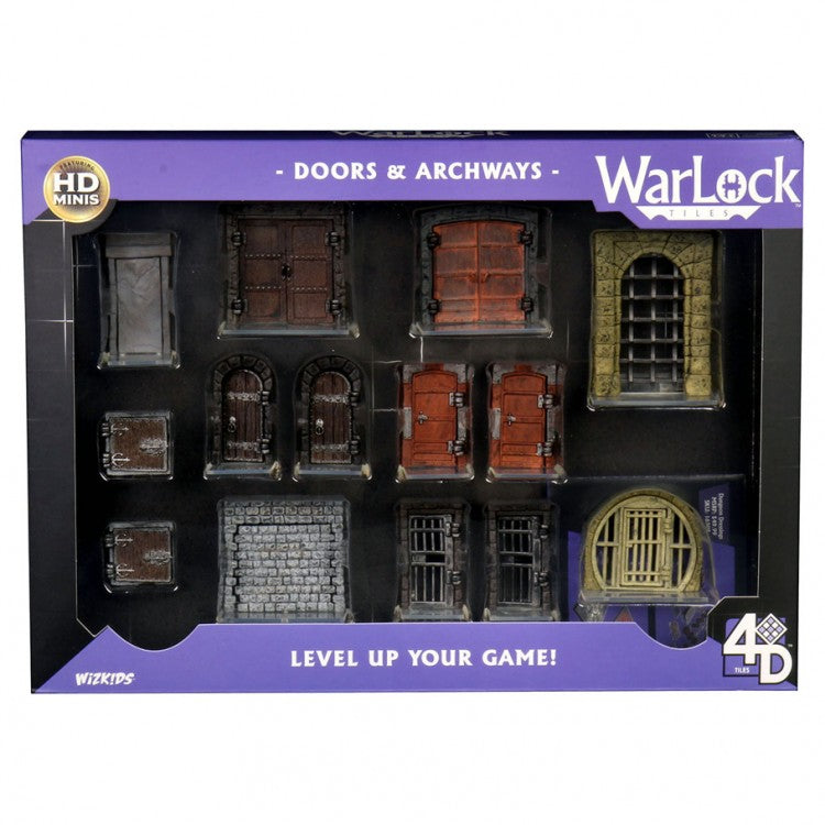 Wizkids Warlock Tiles: Doors & Archways