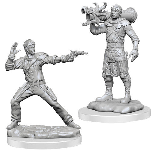Dungeons & Dragons: Nolzur's Marvelous Unpainted Miniatures - W19 Human Artificer & Human Apprentice