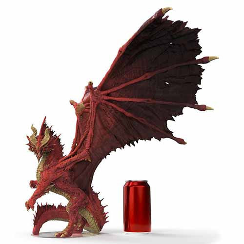 Icons of the Realms: Balagos, Ancient Red Dragon